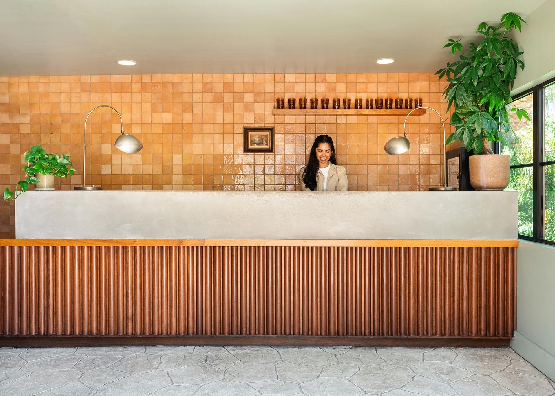front desk